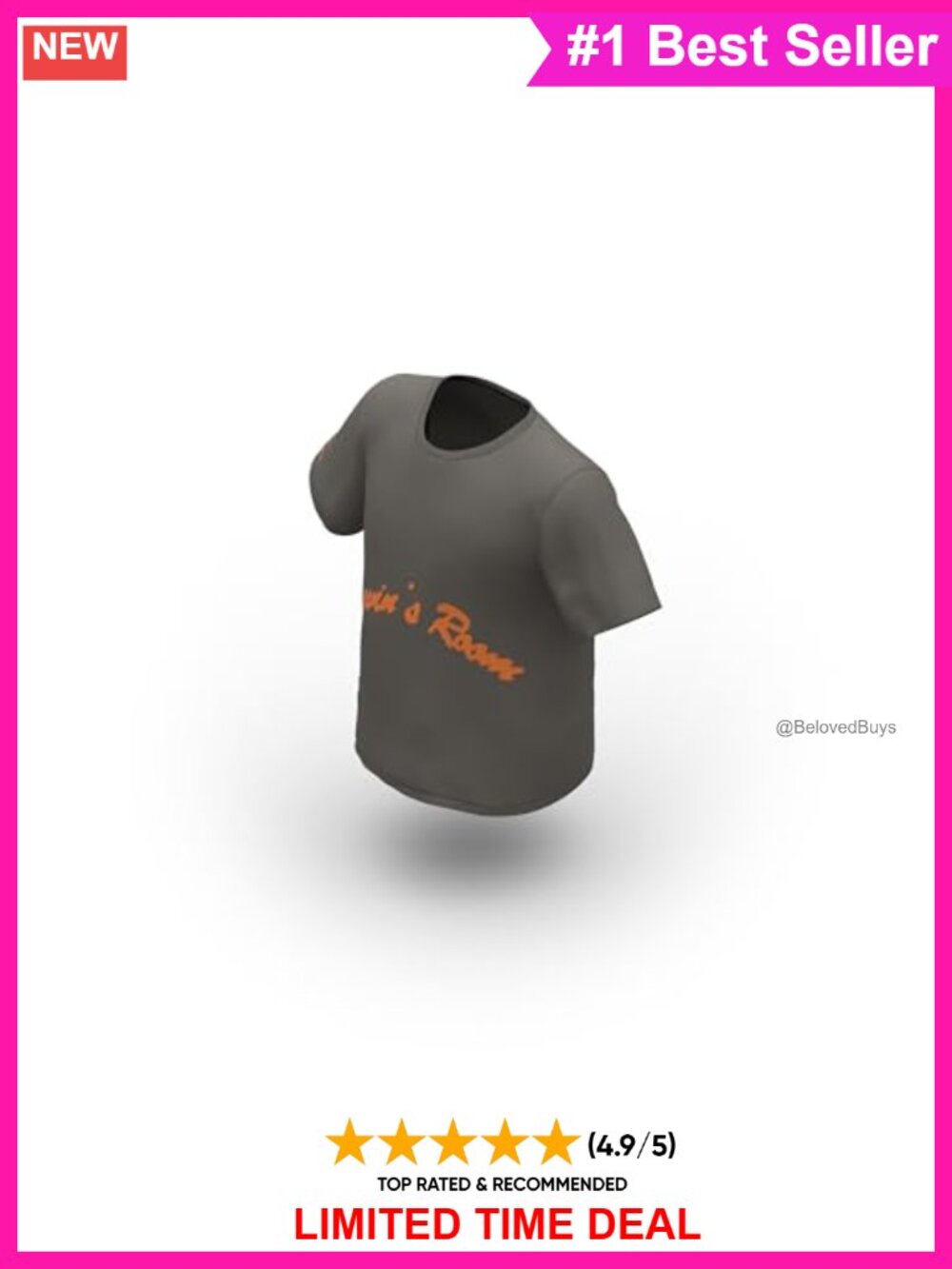 Official Marvin's Room Graphic T-Shirt Crew Neck Short Sleeve
